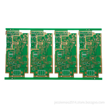 electronics component module Multilayer PCB with FR4 Base, 1.6mm Board Thickness and Immersion Gold Surface Finish